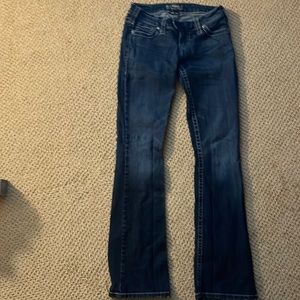 Silver jeans size 27w/33L
